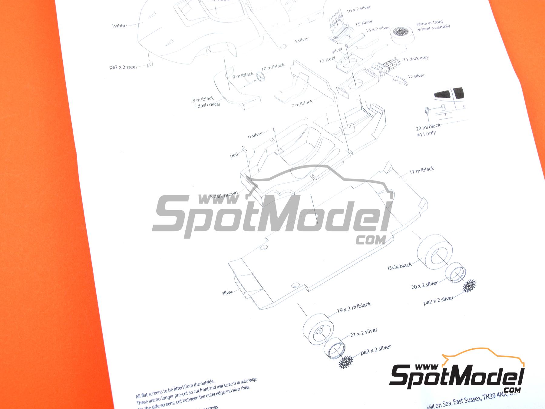 Marsh Models MM322: Car scale model kit 1/43 scale